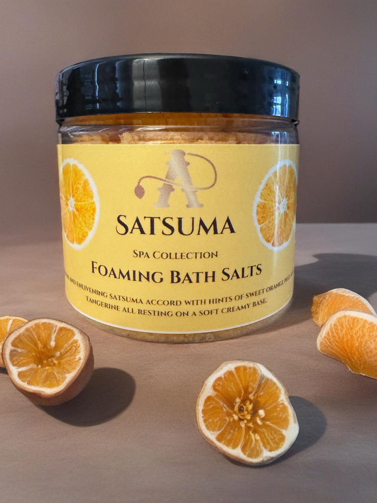 Scented Foaming Bath Salts 200g