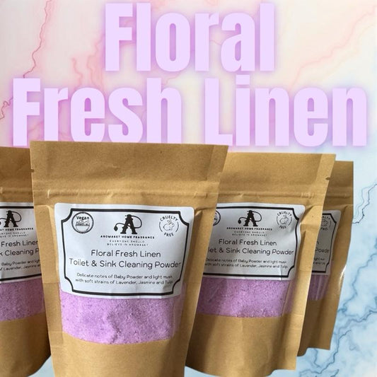 Aromaset Scented Toilet & Sink Cleaning Powder 150g Pouch