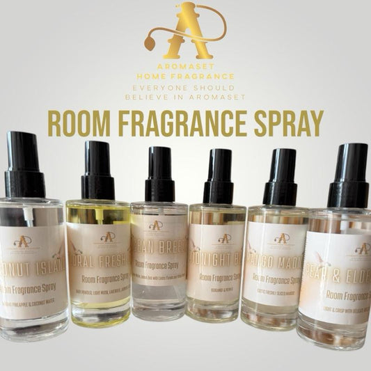Aromaset New 120ml Room Fragrance Spray