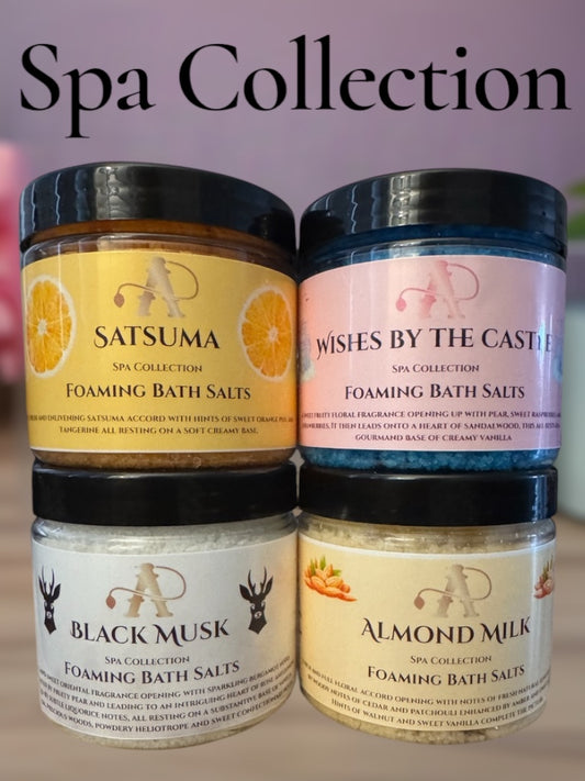 Scented Foaming Bath Salts 200g